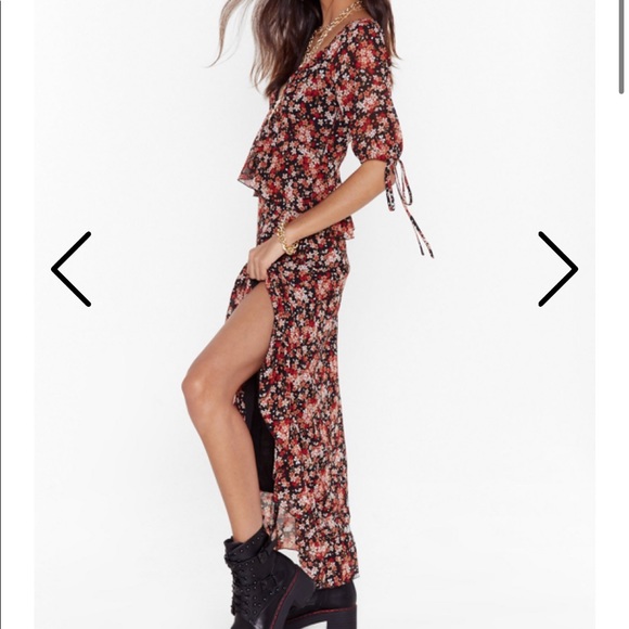 Nasty Gal Dresses & Skirts - Nasty Gal Floral Maxi Dress